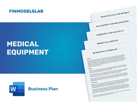 Sports Medical Equipment Business Plan